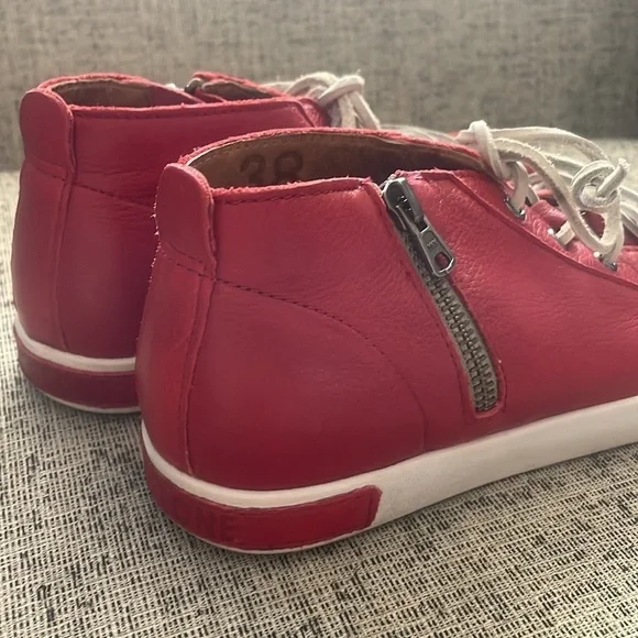 Blackstone Red Claret Sneaker Size 38 - Picture 6 of 11